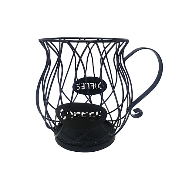 Järnkaffe Kapselhållare Uthålad Kopp Kaffe Pod Hållare Hom