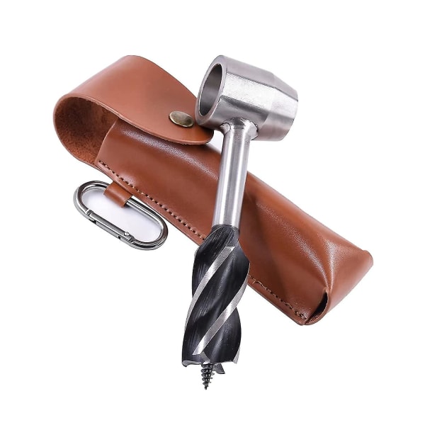 Survivor Tools Manuell Auger - 1\" Scotch Eye - Trä Handvev