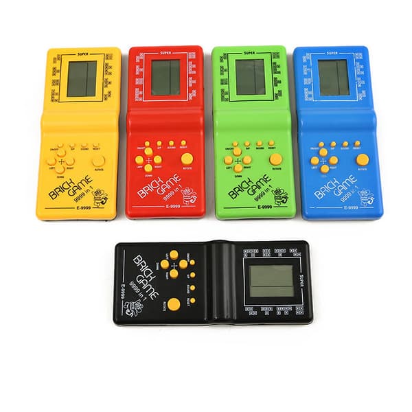 1 st Handheld Game Console Klassisk Tetris Spel Playstation Leksaker f