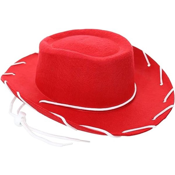 Filt Cowboy Hat, Western Cowgirl Hat Rodeo Style Kostume - BARN