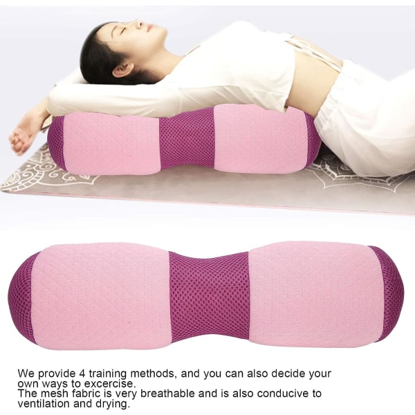 Yoga Waist Pillow Lumbar Vertebra Pelvis Correction Bolster Cushi