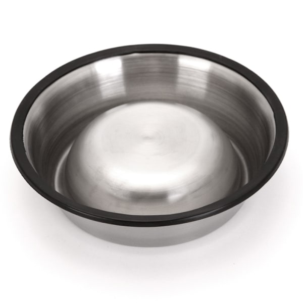 Rostfri hundskål Husdjursmatredskap Rostfri skål (bottendiameter