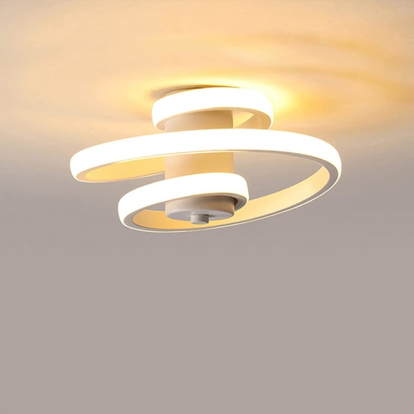 Moderna LED-taklampor, 18w Creative Spiral-taklampa, War