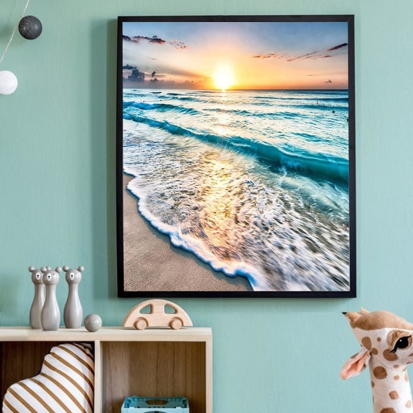 Diamantmålningssatser för vuxna, 12 x 16 tum DIY Måla efter nummer