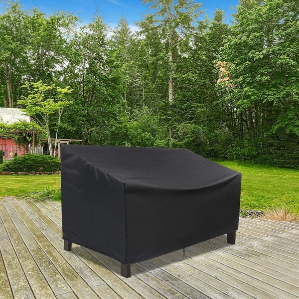 Utomhus bänköverdrag vattentätt, 3-sits, loveseat, soffa, glidare, möbelöverdrag (64l X 26w X 35h tum), polyester