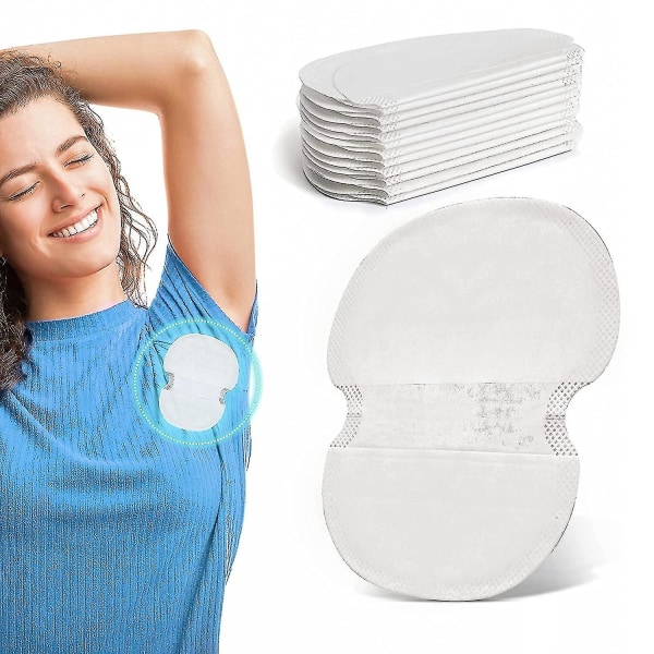 100 förpackningar Underarm svettskydd,aoeoun Armhåla svettskydd för kvinnor