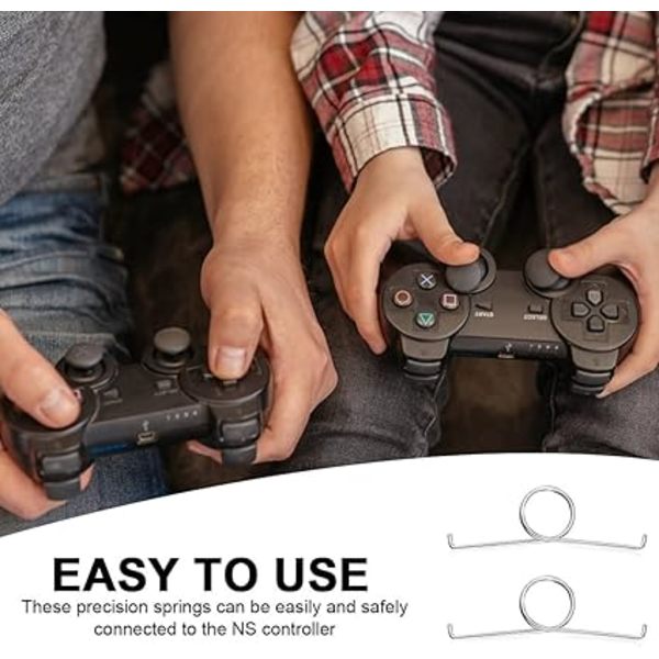 22 st Metallfjädrar för Playstation L2 R2-knappar Fjädrar för PS5 S