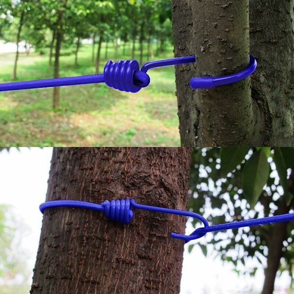 2-pack bärbar klädstreck med 12 klädnypor, bärbar infällbar klädstreck, utomhus, inomhusbruk, elastisk och vindtät klädstreck