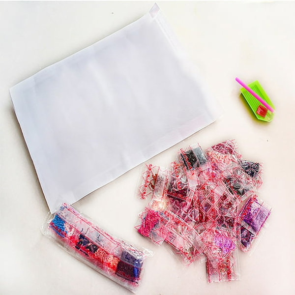 DIY-gåva 5D Full Drill Diamond Painting By Number Kits Broderi
