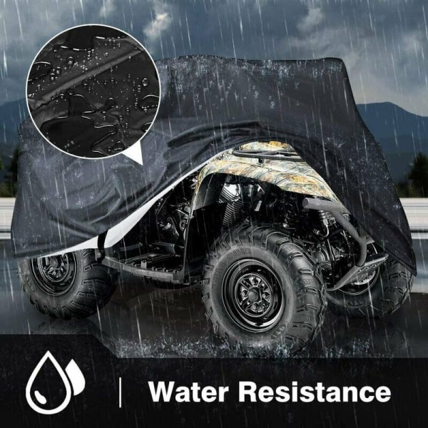 Tarpaulin Cover Protection for Motorcycle Quad ATV Outdoor Anti -