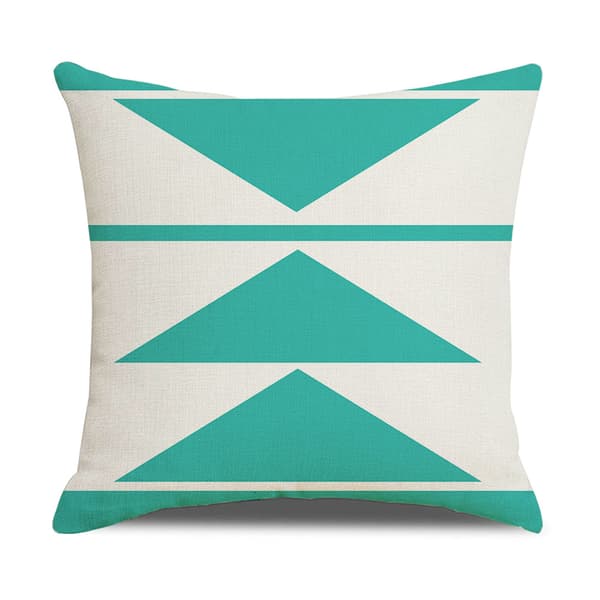 4 kpl koristetyynynpäälliset 45 x 45 cm geometrinen kuvio S