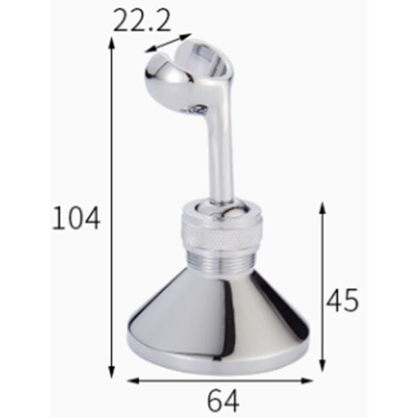 Wall Mounted Shower Suort For 360° swivel shower head for hand sh