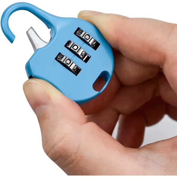 Combination Lock, Combination Padlock, 5 Pieces Mini Code Locks,