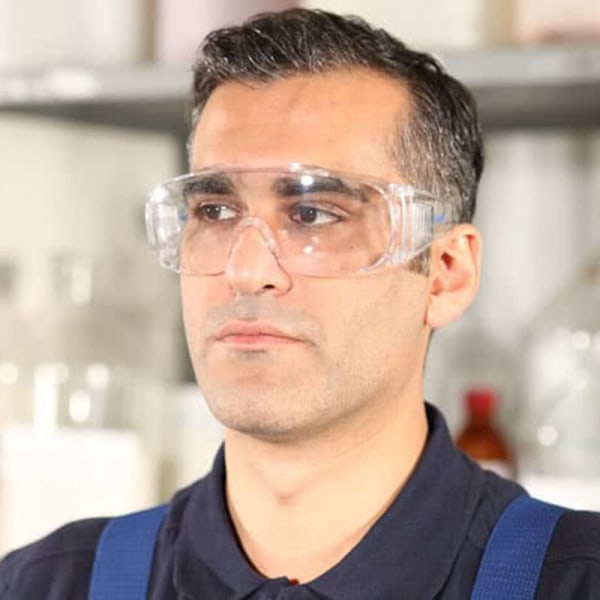 Beskyttelsesbriller 1 par anti-dug sikkerhedsbriller til landbrug