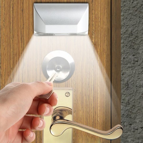 1 kpl LED Smart Door Lock Sensor Light Control Infrapuna Body Se