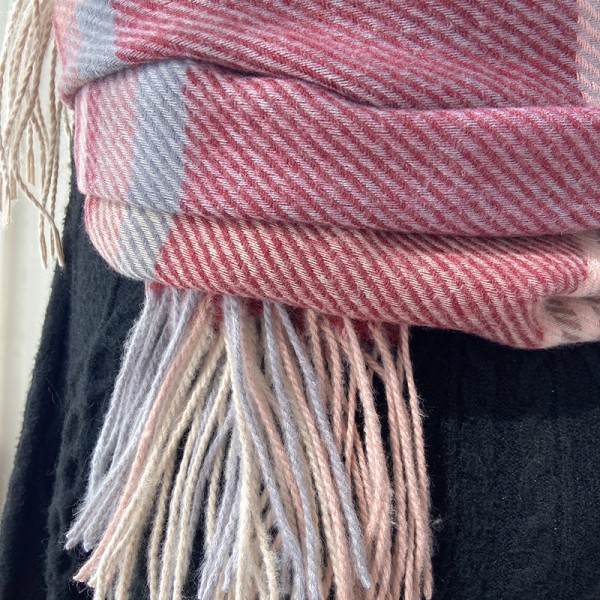 Cashmere Scarf, Japanese and Korean Soft Student Scarf, Warm Thic