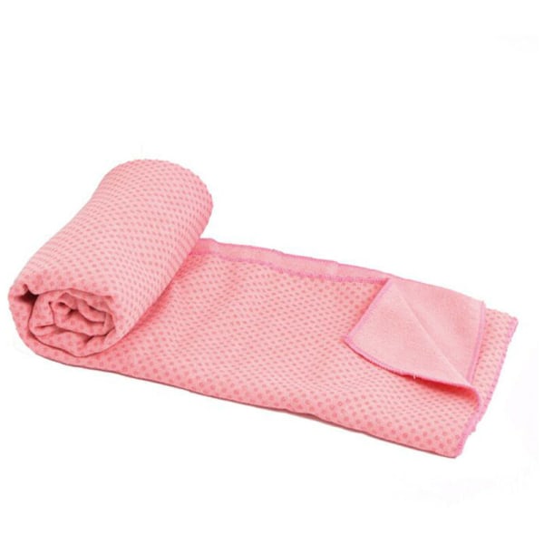 Yogamatta Handduk för, Fällbar halkfri absorberande mikrofiberhandduk