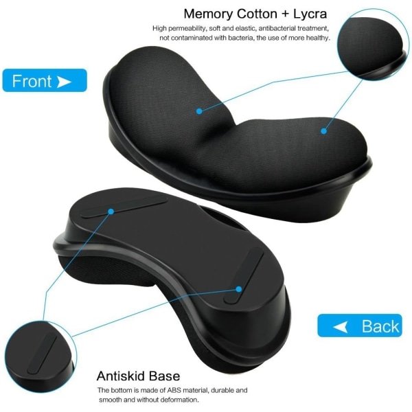 Ergonomiskt handledsstöd för mus, handledsstöd i minnesskum för dator