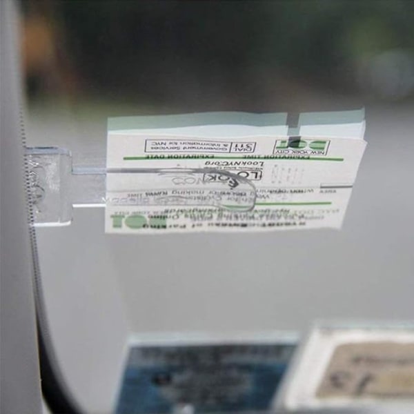 5 st på Memory Stick Parkeringsbiljett Vindruteklämma Pay Dis
