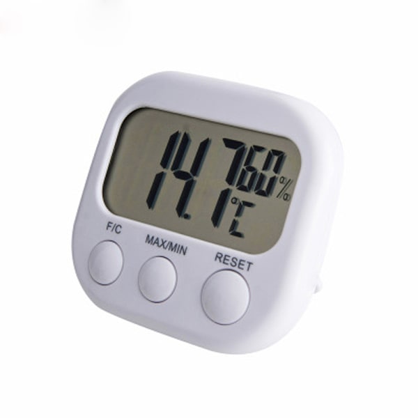 Digital LCD-termometer Perfekt för vintern, Hygrometerfunktion, Mäter h