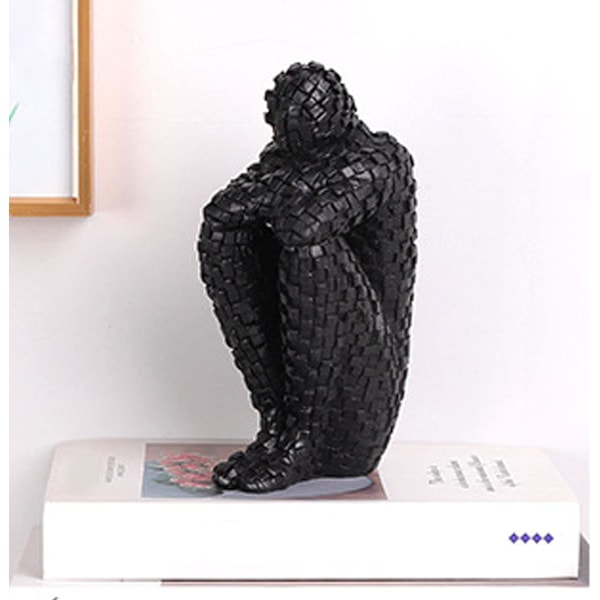 Abstrakt figurstaty, modern mosaik abstrakta skulpturer harts Ab