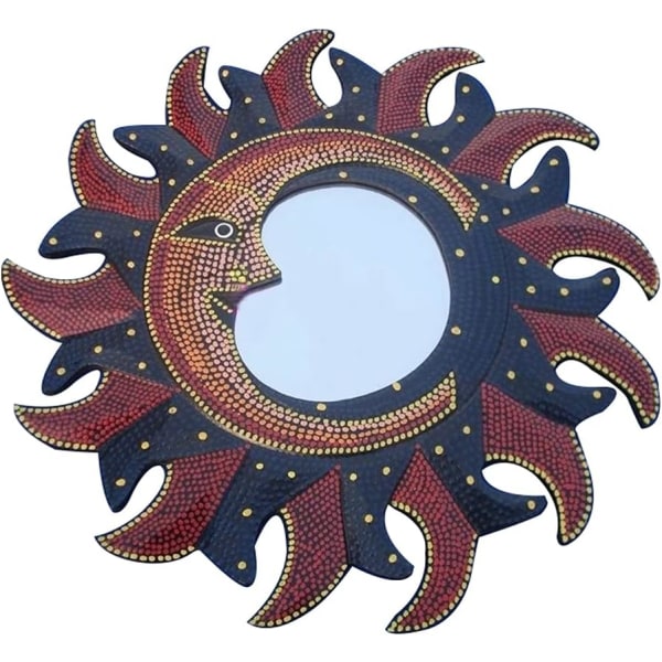 Sun Moon Dekorativ spegel Väggtapet - Hall, sovrum, Livi