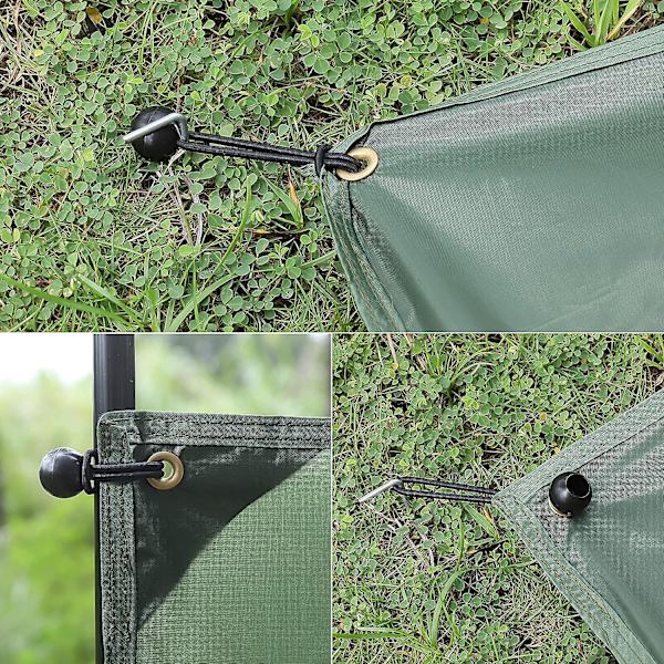 30×Svart Bungee Spännare Boll Presenning Bungee Sladd, Hållbar Bärbar Bungee Hook för Banner, Presenningar, Paviljonger, Tält, Idealisk för Camping och Båtliv