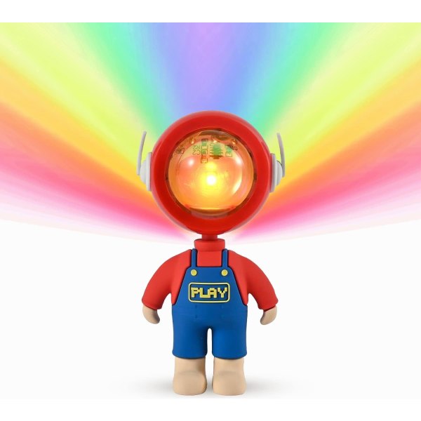 Auringonlaskulamppu, Rainbow-projektori Sunset Light -kosketusohjain 7 väriä