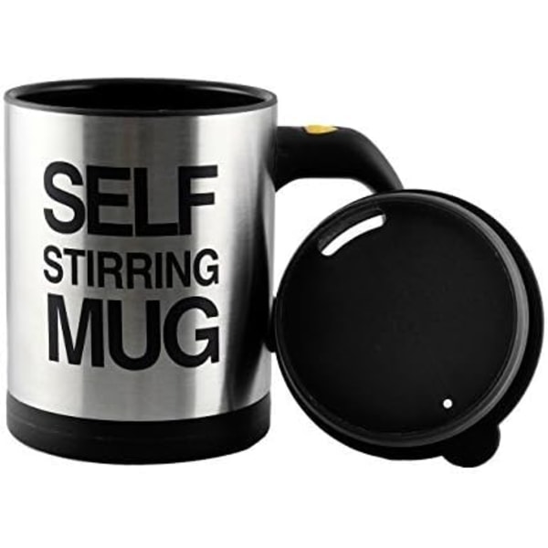 400 ml rostfritt stål och PP-kaffe med självomrörande mixer