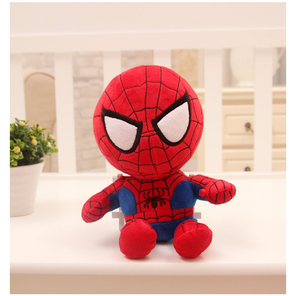 Spiderman Super Soft Premium Quality Superhero Chibi Plush Toy for Kids - F