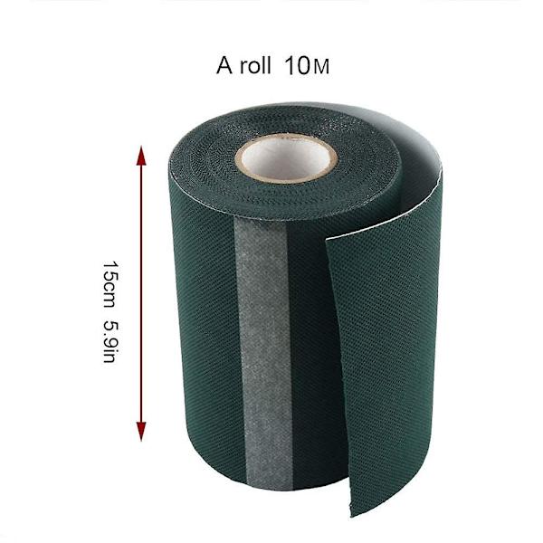 10m X 15cm Gräsmatta Tejp Självhäftande Matttejp Konstgräs S