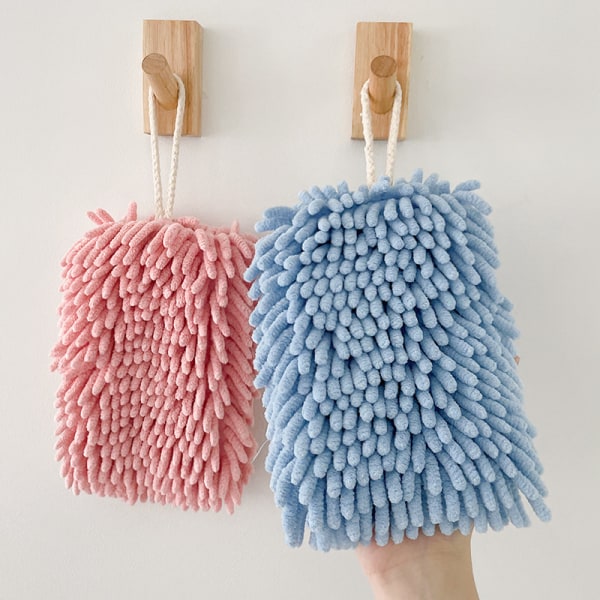 Hængende håndklæde, blødt og fluffy mikrofiber håndklæde