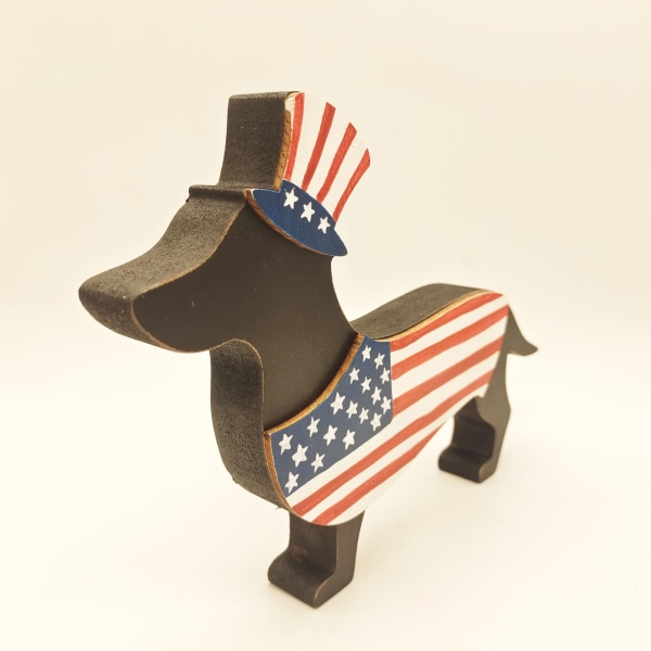 Woodland Animal Home Decor North American Layered Ornament (Hund D