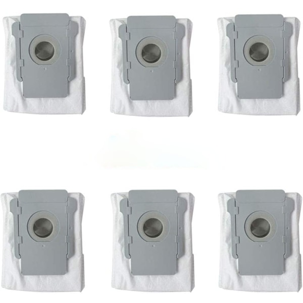 6-pack ersättningsdammsugarpåsar för iRobot Roomba i7 (7150), i7