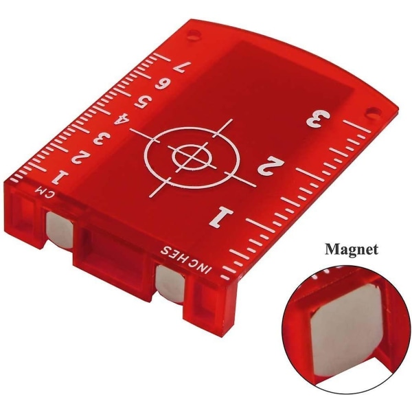 Laser Magnetic Target Board For Laser, Red