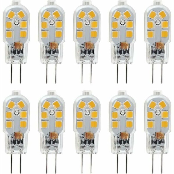 12V G4 LED Bulb, 1W Equivalent to 10W Halogen Lamp, 200LM Flicker