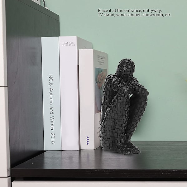 Abstrakt figurstaty, modern mosaik abstrakta skulpturer harts Ab