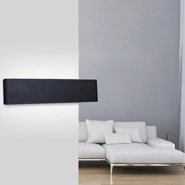 1 stk. LED indendørs væglamper 30cm 12w, moderne aluminium væglampe,