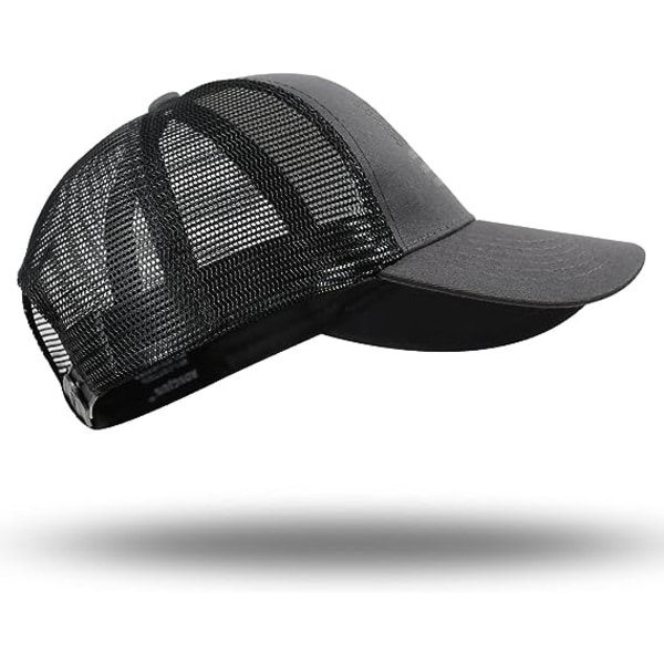 Amerikansk flaggtruckerkeps - Snapback keps, basebollkeps för män kvinnor - Andningsbart nät på sidan, justerbar passform - För vardagskläder
