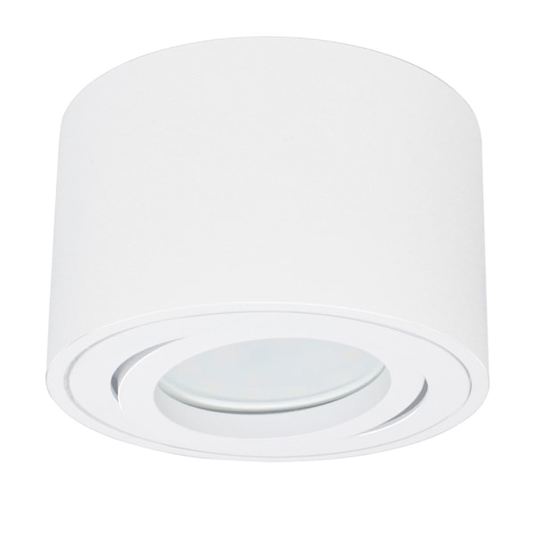 LED-katos valkoinen pyöreä valo 80*50cm