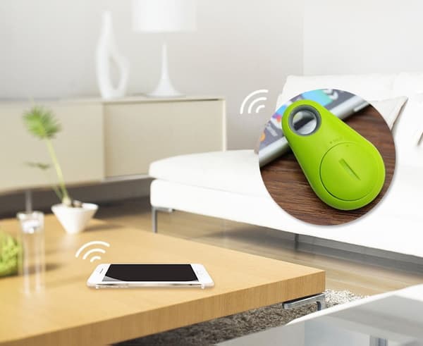 Tracer Locator Connected Keychain TRACING Svart