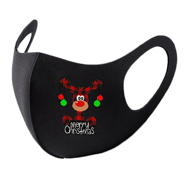 Ansiktsmask Unisex Barn Vuxen Halloween Jul Utomhus Vindtät Dimmig Haz