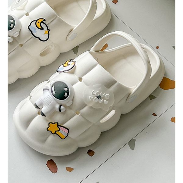 Mjuka sommarslippers halkfria duschslippers för män och kvinnor, 38-39