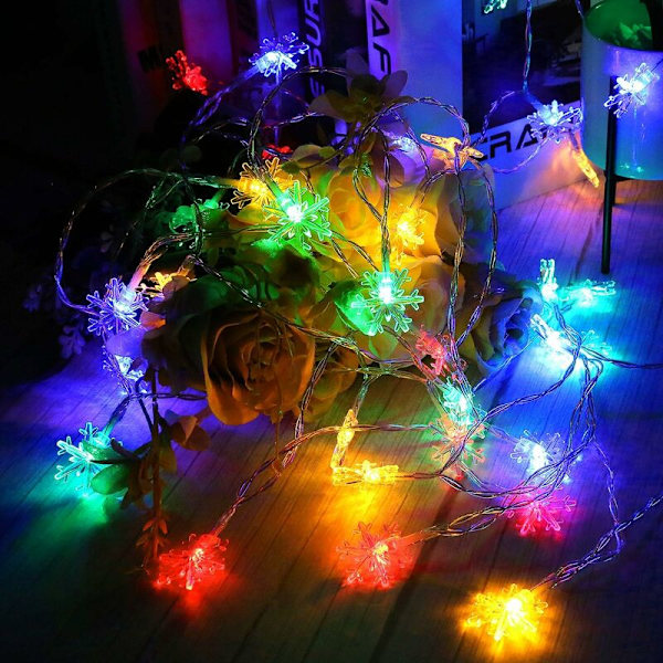 Ljusslinga - 6m - 40 LED - för bröllopsfest, Alla hjärtans dag