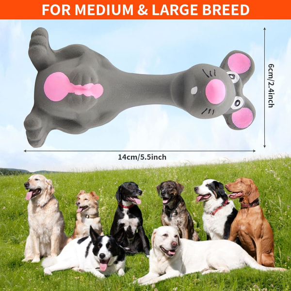 Squeaky Dog Toys, Squeaky Dog Toys, Interactive Latex Dog Toys, S