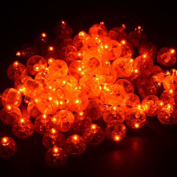 100 kpl Mini Pyöreä LED-pallopallo, Long Standby Ballo Ballo