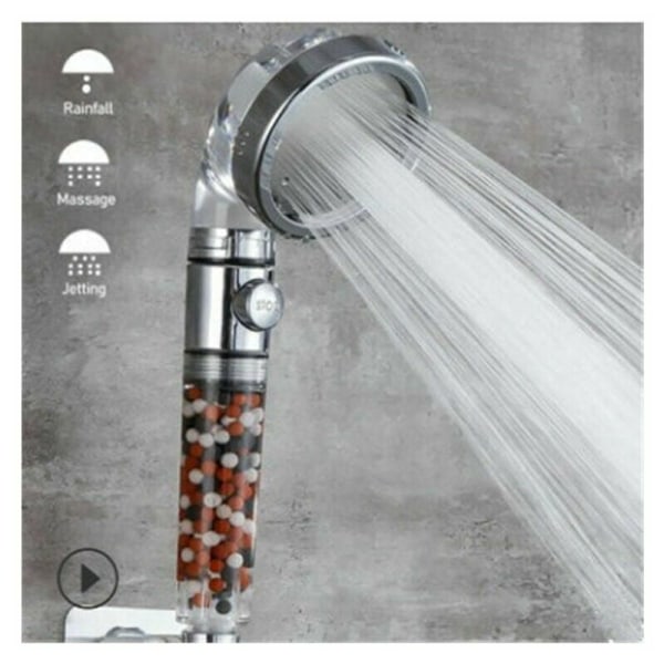 Filtration Shower Head Water Saving High Pressure Hand Shower 3 M