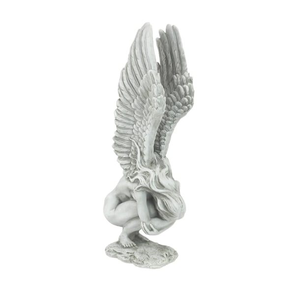 Angel Remembrance and Redemption Religious Garden Statue, Polyres