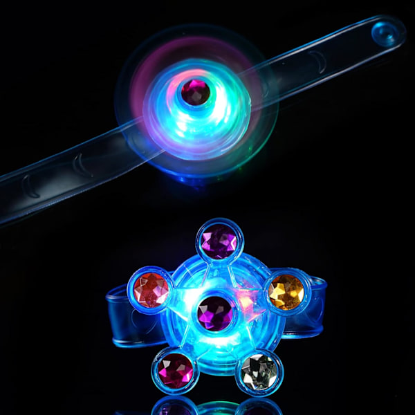 10-pack LED-ljusarmband som lyser i mörkret - Partypresenter till barn