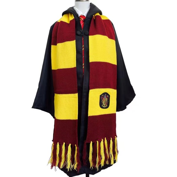 Harry Potter halsduk med pompoms cosplay klänning - Grandolfin
